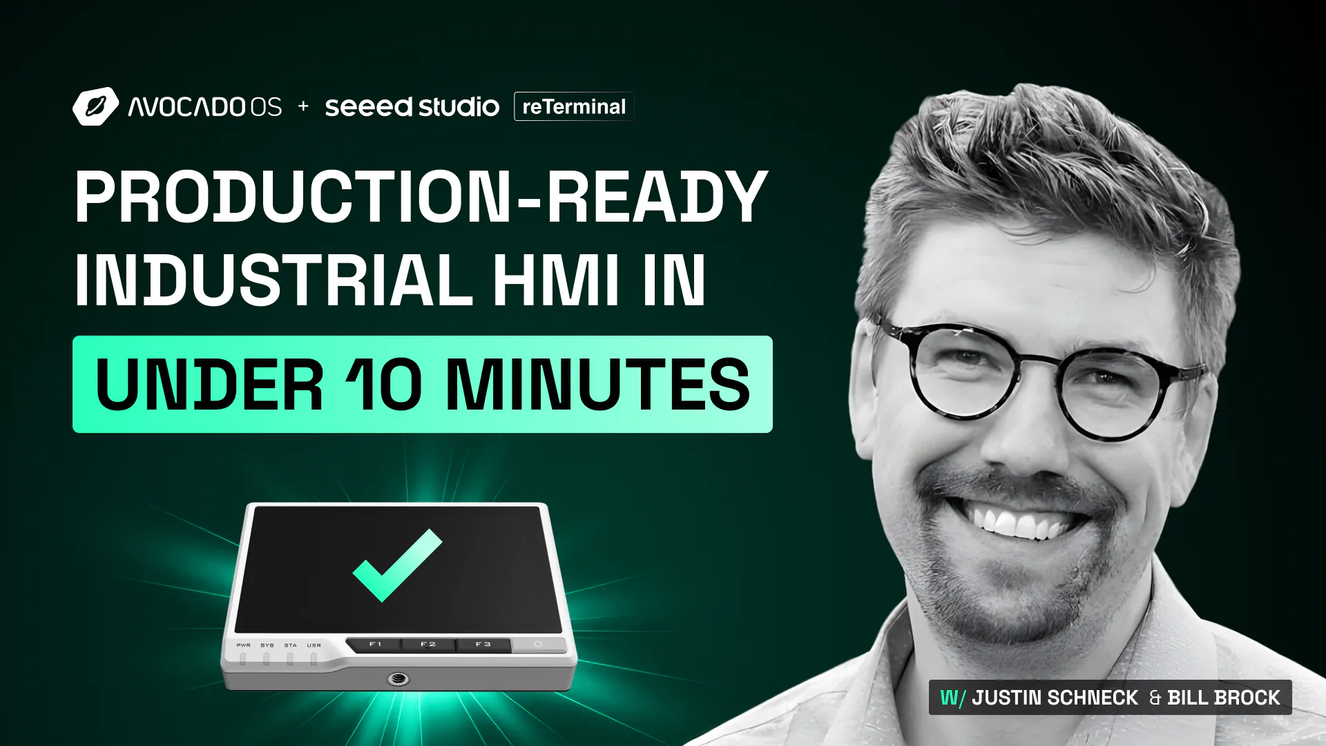 Seeed Studio reTerminal x Avocado OS: Production-Ready Industrial HMI in Minutes